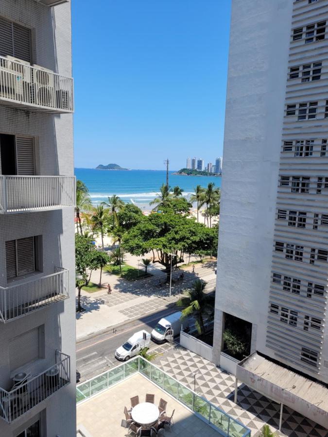 Vista Da Praia! Melhor Local Da Cidade! Guarujá Buitenkant foto